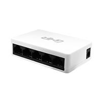 SWITCH GHIA 5 PUERTOS RJ45 10 / 100 MBPS NO ADMINISTRABLE AUTO MDI / MDIX HALF FULL DUPLEX
