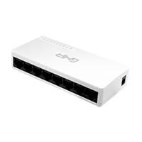 SWITCH GHIA 8 PUERTOS RJ45 10 / 100 MBPS NO ADMINISTRABLE AUTO MDI / MDIX HALF FULL DUPLEX