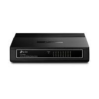SWITCH | TP-LINK | TL-SF1016D | 16 PUERTOS RJ45 10 / 100 MBPS | NO ADMINISTRABLE | PARA ESCRITORIO